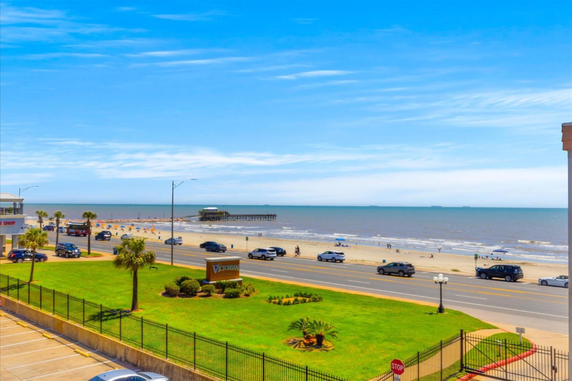 Charming Waterfront Condo Galveston Extérieur photo