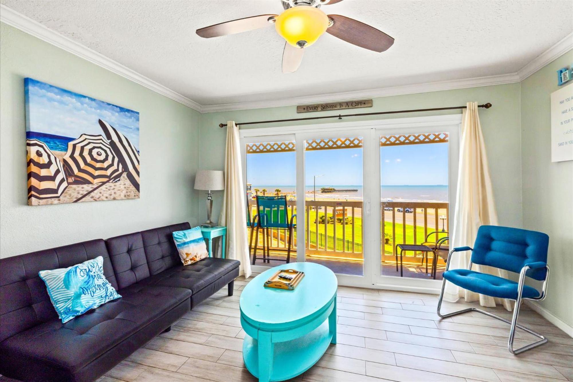 Charming Waterfront Condo Galveston Extérieur photo